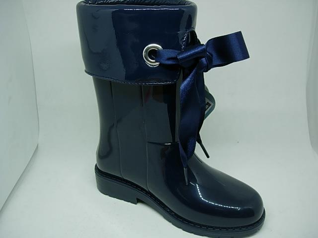 Botas de goma azules hot sale